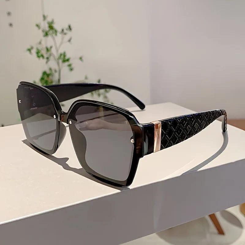 Vintage Luxury Brand Designer Square Big Frame Sunglasses Women For Men Sun Glasses Punk Popular Outdoor Colorful Shades UV400