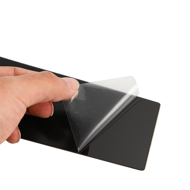 4Pcs Car Window Pillar Posts for Porsche Panamera 2017-2021 Door Trim Stickers Black Auto Replacement Parts