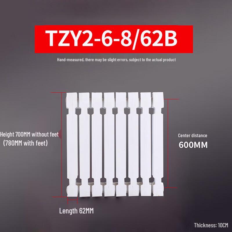 Lixing TZY2-6-8/62B Cast Iron Radiator