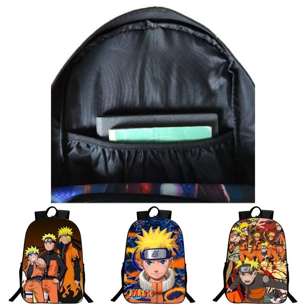 Sac à dos tendance Naruto Kakashi avec fermeture éclair lisse et matériau facile à nettoyer