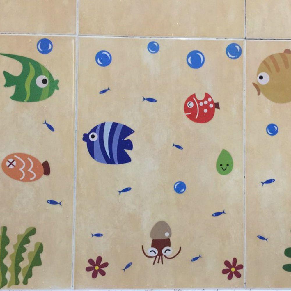Bathroom Decor for Kid's Room Children Room Baby Room Fish Decoration Wall Stickers Home Decor