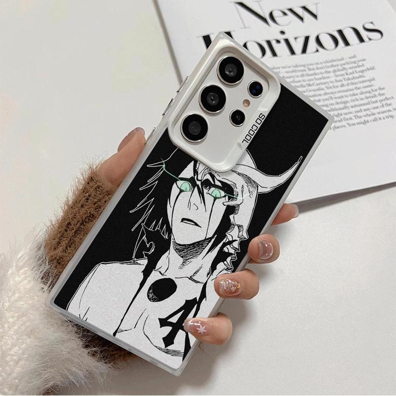 

Bleach Ulquiorra Cifer 4 Soft Phone Case for Samsung Galaxy S24 S25 FE S26 Edge S23 Ultra S22 Plus S21 + Shockproof Cover Back S Samsung S21 Ultra