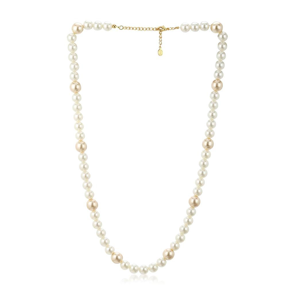 One Line Pearl Necklace