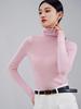 2025 Women's Turtleneck 100% Wool Slimming Knit Sweater - Autumn/Winter Long Sleeve Base Layer