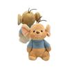 Elephant Bear Pooh Pig Keychain Cute Kids Backpack Pendant Plush Doll Gifts
