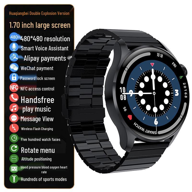 2025 NFC Bluetooth Call T05 Smartwatch GT5Pro for Men & Women