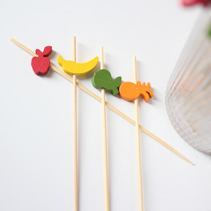 Creative Decorative Bamboo Fruit Picks