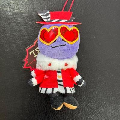 Hazbin Hotel Peluche Assise Mascotte Valentino 10cm Ronde Une Édition Limitée 2026