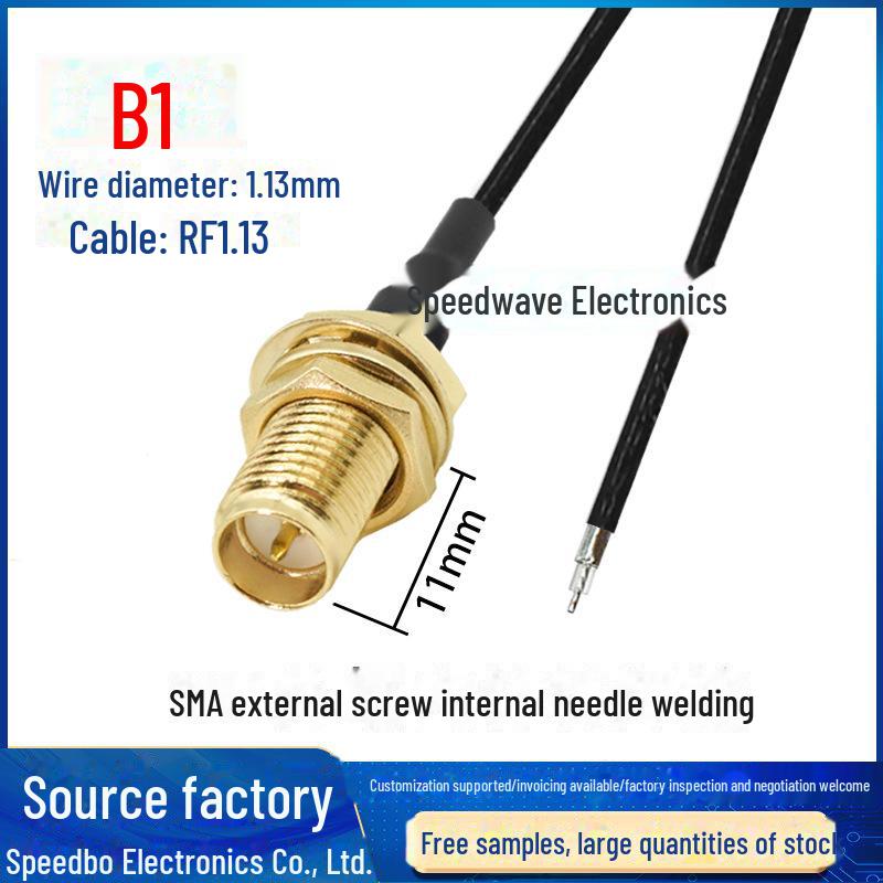 1. Gen IPEX zu SMA Buchse RF Koaxial-Adapterkabel (RG1.13)
