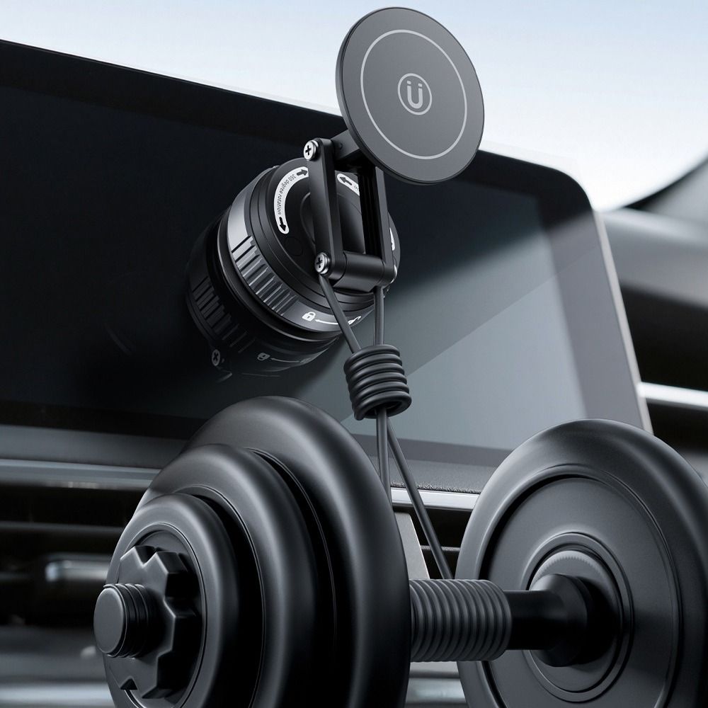 High Quality Vacuum Magnetic Phone Holder Rotation Suction Cup Adsorption Bracket Foldable Adjustable Car Navigation Bracket