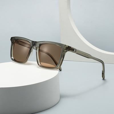 Popular Sunglasses For Men With Rice Nails European And American Street Photography Ins Popular Model Square Sunglasses