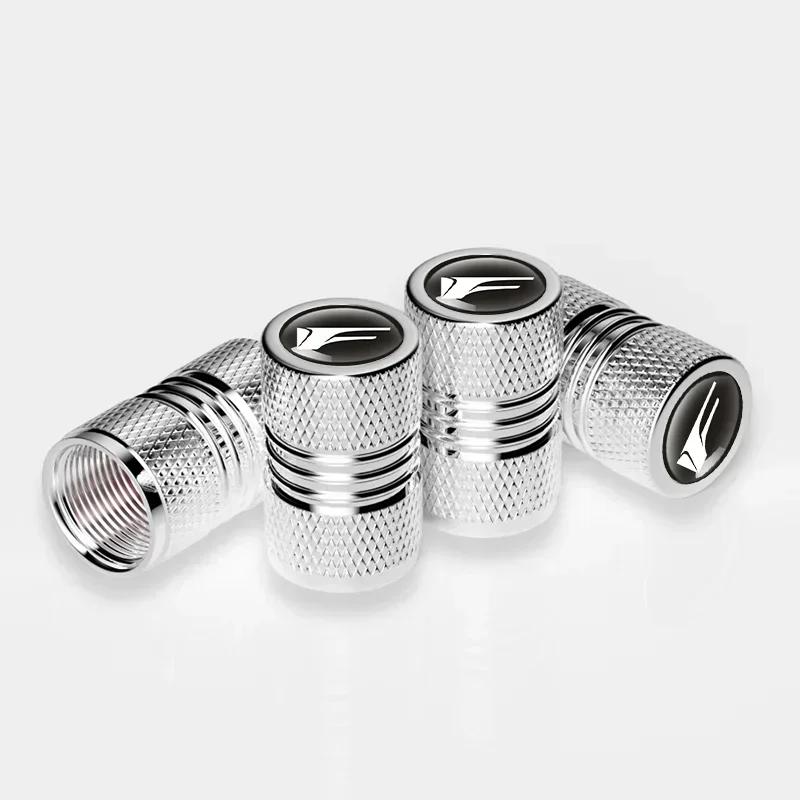 4Pcs/lot Car Tire Wheel Valve Caps Tyre Rim Stem Covers For Lexus FSPORT RX GS NX IS ES RX300 IS250 IS200 GX470 GS300 AFR1