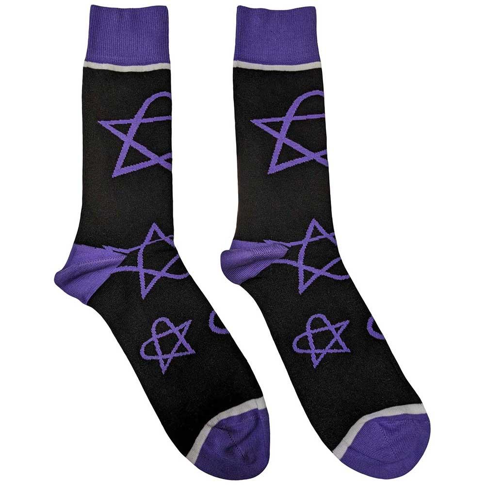 Him Unisex Adult Heartagram Socks