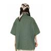 Japanese-Style Retro Women's Striped Casual Short-Sleeve Shirt