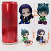4 Piezas Q-Mini Las Crónicas del Boticario Maomao Jinshi Mini Figura Periféricos de Anime Kawaii Juguetes Sentados Adornos de Escritorio Coche Modelo Regalo