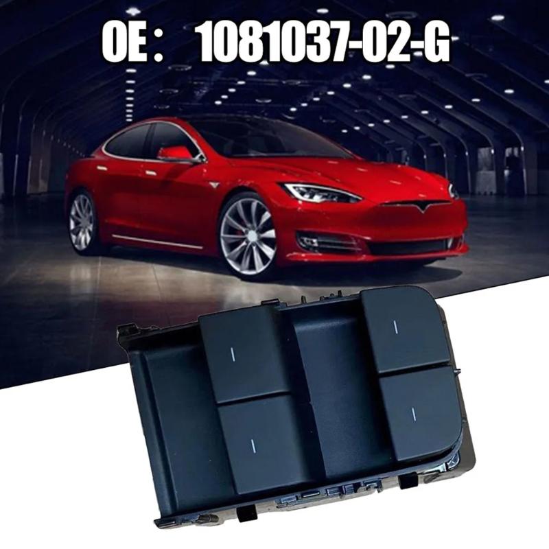 1081037-02G Car Front Left Power Window Door Glass Lifter Lock Electric Control Switch Push Button Console