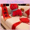 Chinese Zodiac Horse Plush Toy With Pp Cotton Filling For New Year Gift And Home Decor