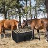 Wasserdichte Futtertasche für Pferde Oxford-Stoff Rollballen-Tasche Tragbare Heulager-Tasche Weide
