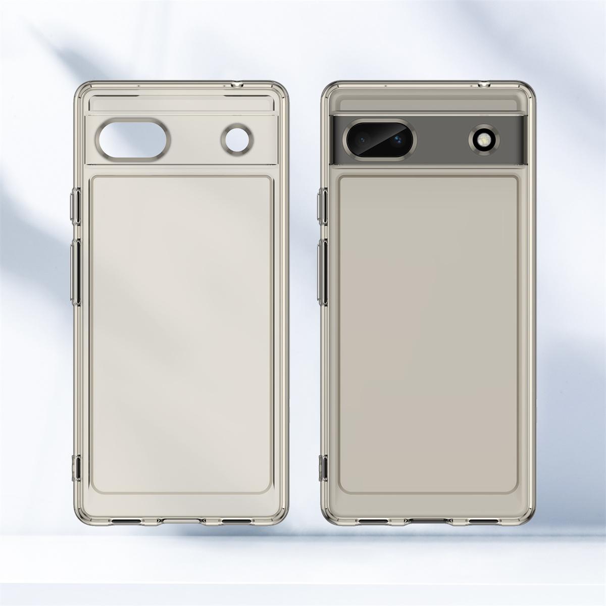 

Мягкий чехол для телефона с полной защитой на 360° для Google Pixel 8, Pixel 8 Pro, Pixel 6a, Pixel 7, Pixel 7a, Pixel 7 Pro Google Pixel 7 Pro серый