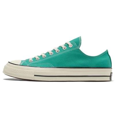 1970s Chuck Taylor All Star Comfortable Trendy Low-Top Canvas Shoes Unisex Sneaker Green 170092C