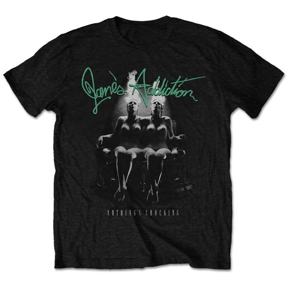 Janes Addiction Nothings Shocking Perry Farrell Official Men's T-Shirt Men's-