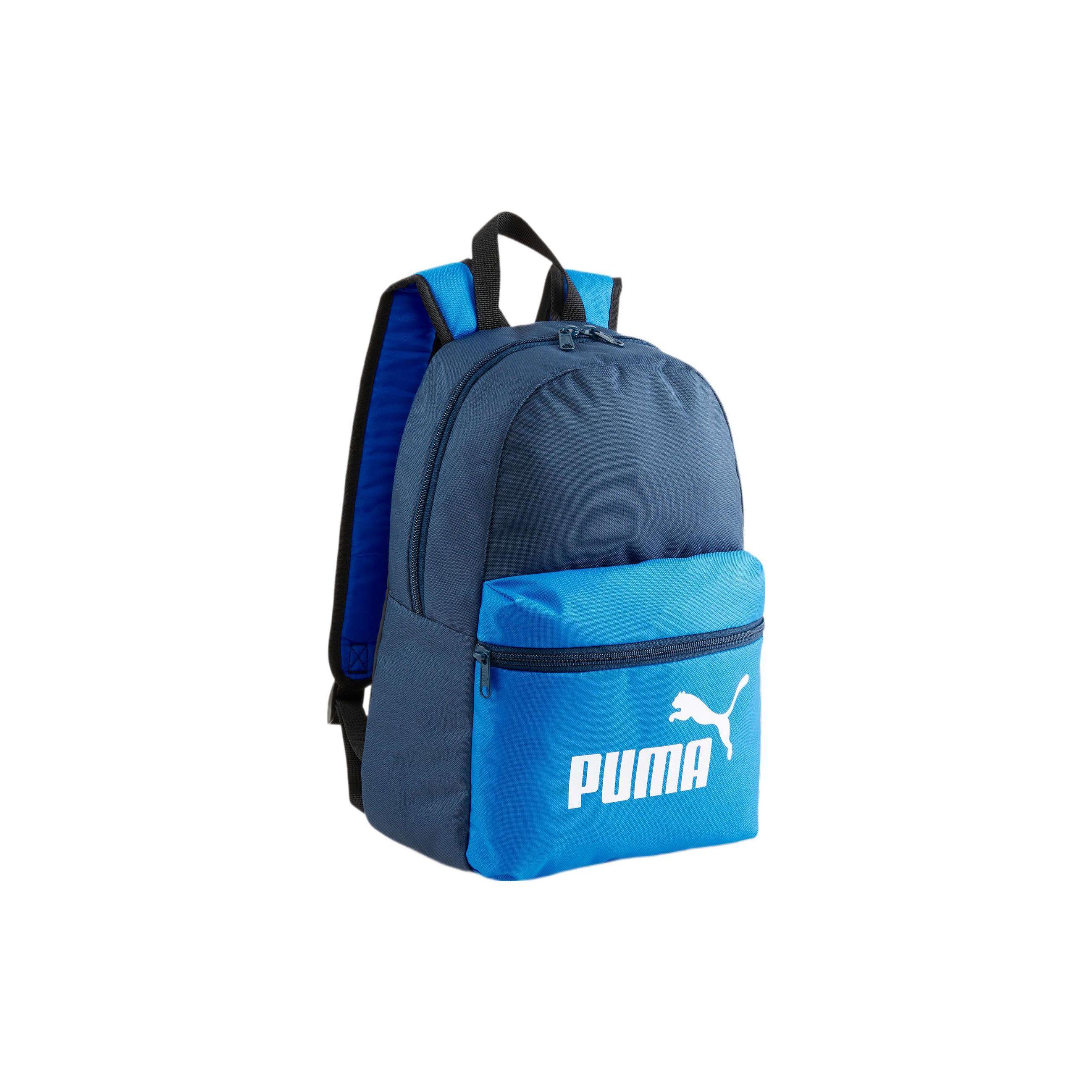 Puma Casual Printed Zipper Backpack Small Men Backpacks Dark-Night 079879-02 Dark Nighttime,Small