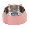 Practical Cat Bowls Non-slip Base Pets Puppy Cats Food Drink Water Feeder Neck Protection Dish Pet Bowl 200ml 15 Degrees Tilted