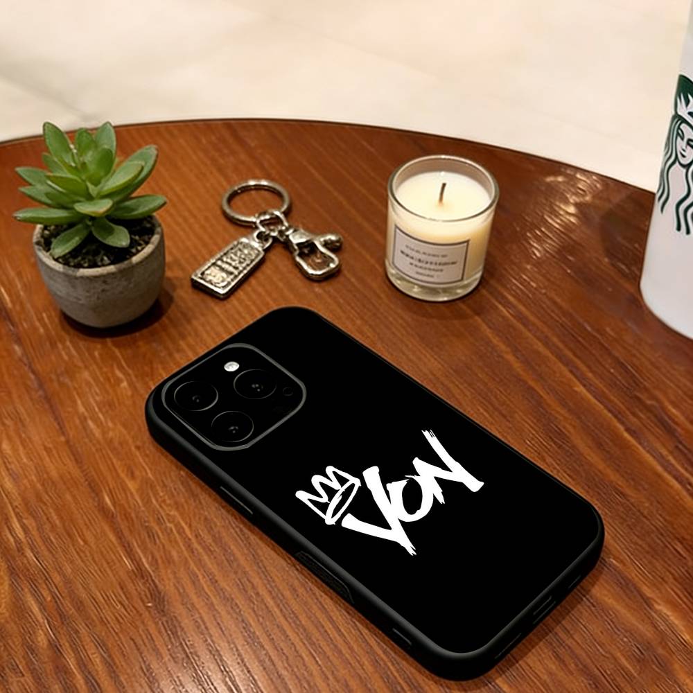 Raper K-King Von Phone Case Soft Silicone Black For IPhone 17 16 15 14 13 12 11 X XR Plus Pro Max Plus