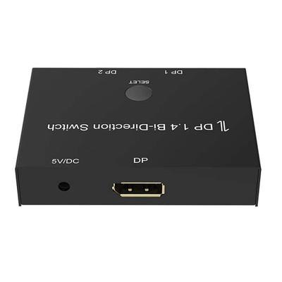 Chenyang Displayport Switch 8K Displayport Splitter Bidirektionaler Displayport Umschalter Displayport Switch Splitter DP Displayport Adapter