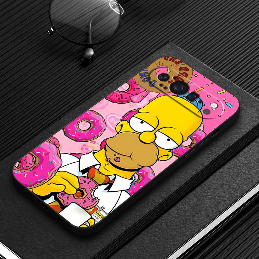 S-simpsons Donut Case for Google Pixel 10A 7a 6a 8a 9a 6 7 8 Pro 10 9 Pro XL Funda Phone Cover