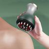 Electric Handheld Lymphatic Drainage 35 Speed Massager with Red Light, Heat & Vibration - Cordless Anti Cellulite Massage Tool