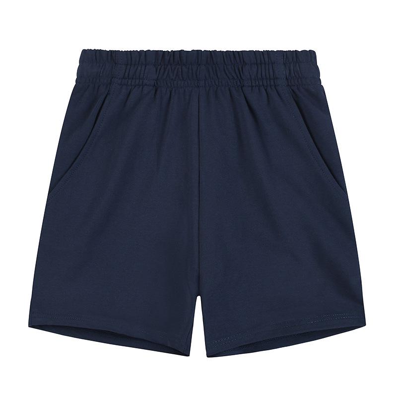 Sommeruniform-Shorts für Kinder: Weiße, graue und marineblaue Sportshorts für Jungen