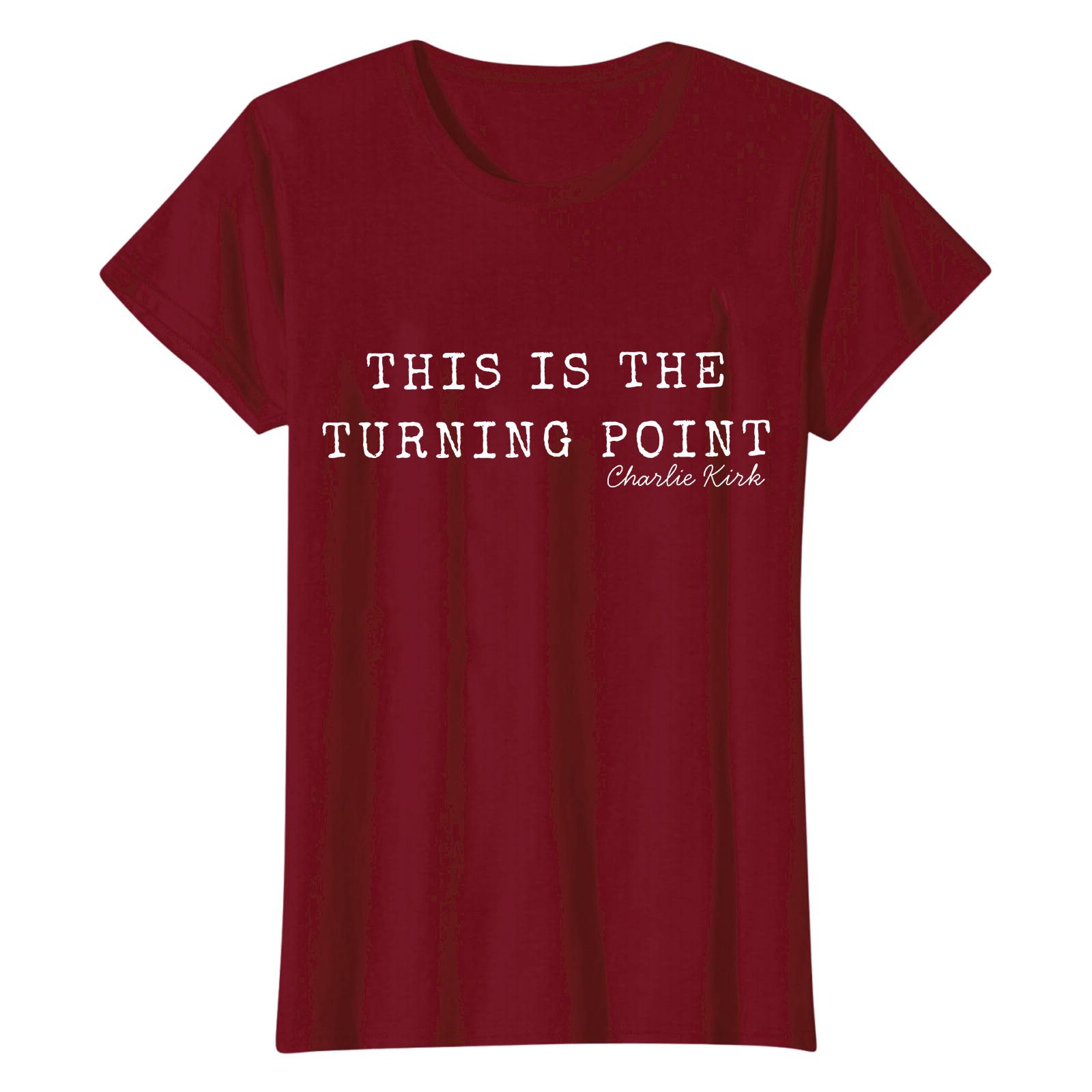 

Женская повседневная футболка с круглым вырезом и принтом XXL красный