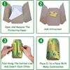 20 Sticky Cockroach and Blattella Traps Powerful Non-Toxic Cockroach Trap Effective Cockroach Catcher for Garden House Kitchen