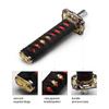 100/150/200mm JDM Katana Schaltknauf Samurai Schwert Schalthebelknauf mit 4 Adaptern Universell passend für die meisten manuellen und automatischen Autos