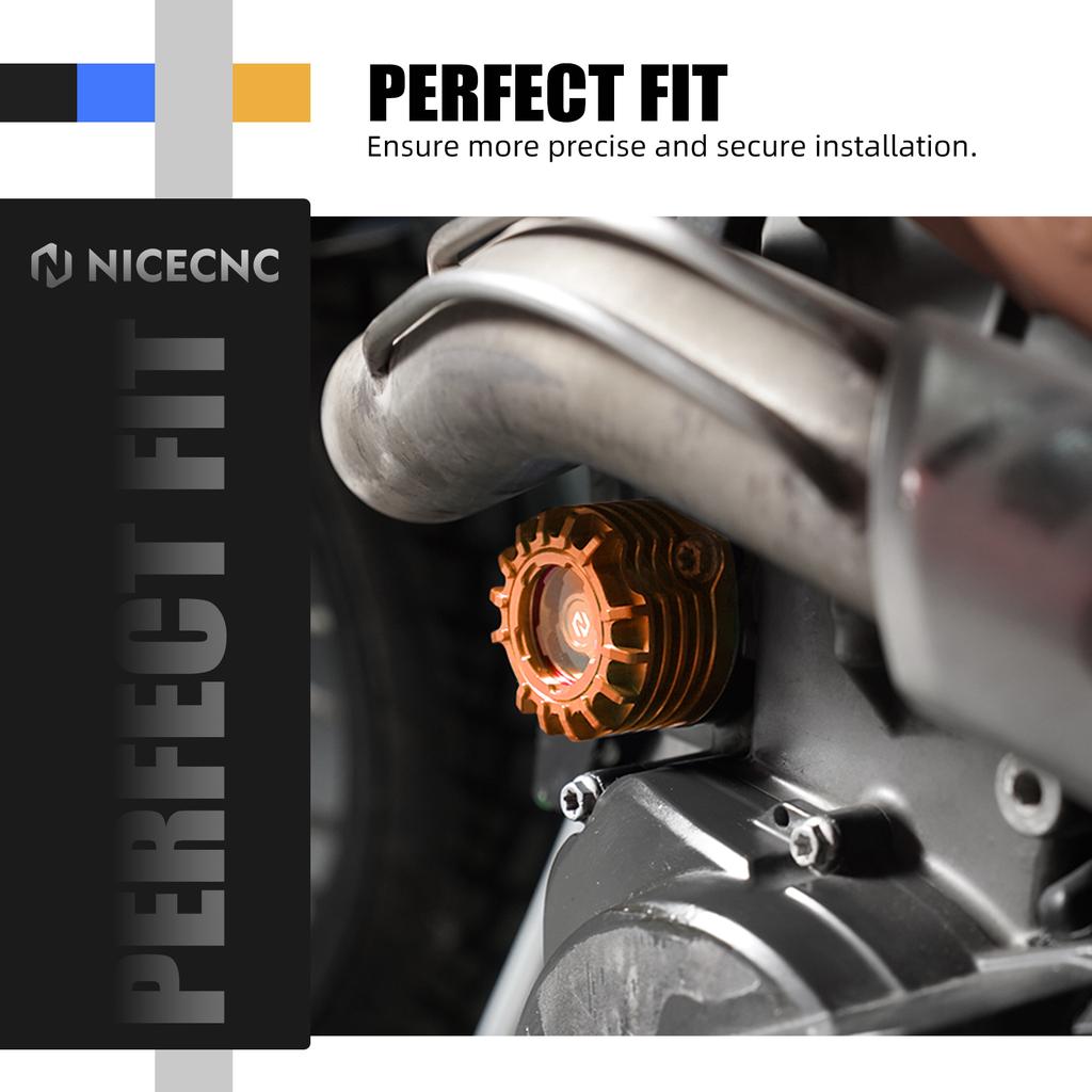 For 12-24 KTM 690 SMCR 690 Enduro R Finned Oil Filter Cover for Husqvarna 701 Enduro 701 Supermoto 16-24 GasGas 700 ES/SM 23-24