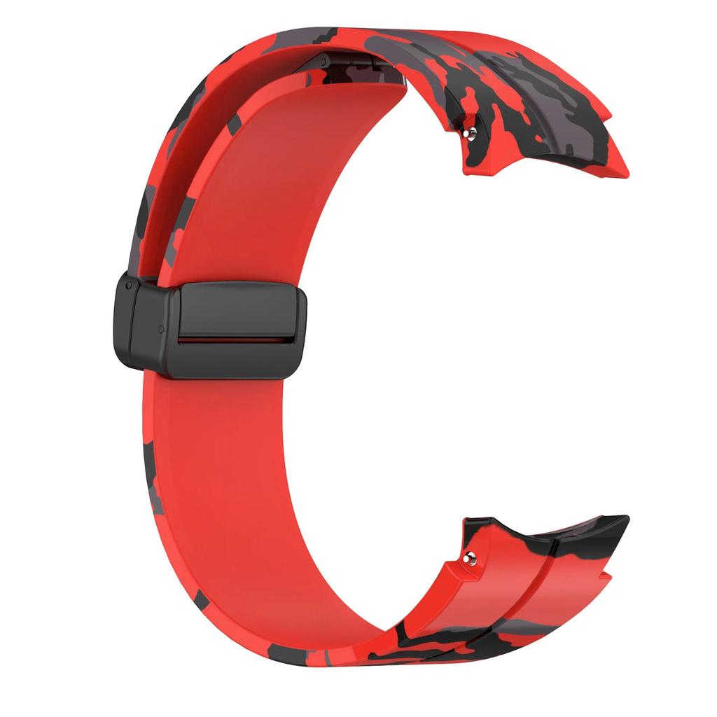 Camouflage Silikonarmband für Samsung Galaxy Watch 7/6/5/4 40mm 44mm/Classic 47mm 43mm Armband für Samsung Watch 5pro 45mm Band