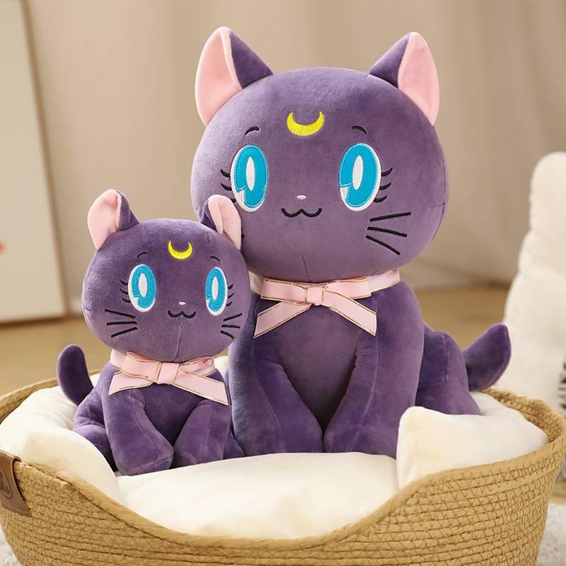 New Sailor Moon Plush Toy Makoto Kino And Luna Cat Designs