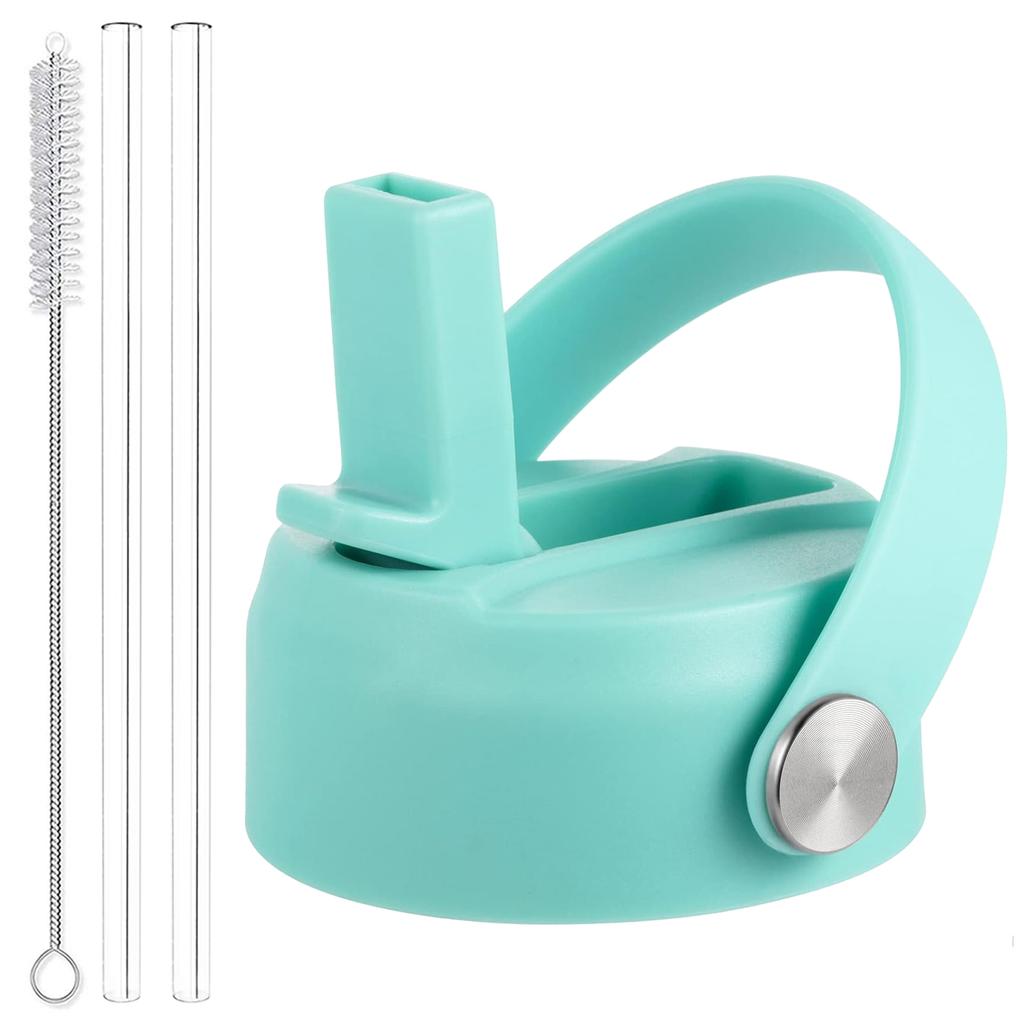 Straw Lid for Wide Mouth Water Bottles