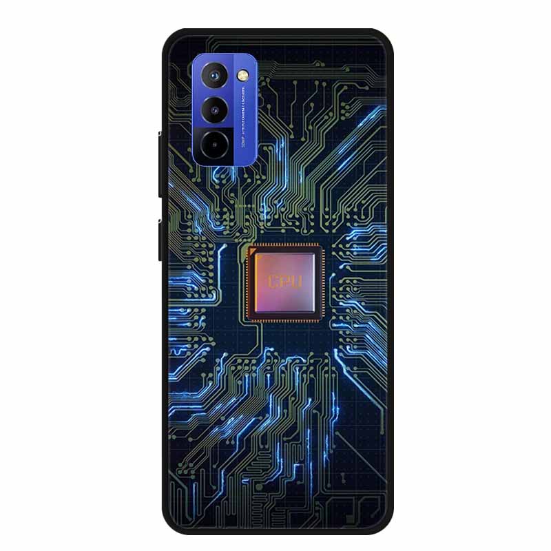Phone Case For Wiko 10 Back Cover Case Shockproof Black Bumper Silicone Soft Funda For Wiko 10 Case For Wiko10 Coque 6.75" Capas