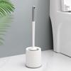 Multifunctional Soft-Bristle Toilet Brush with Long Handle & Base