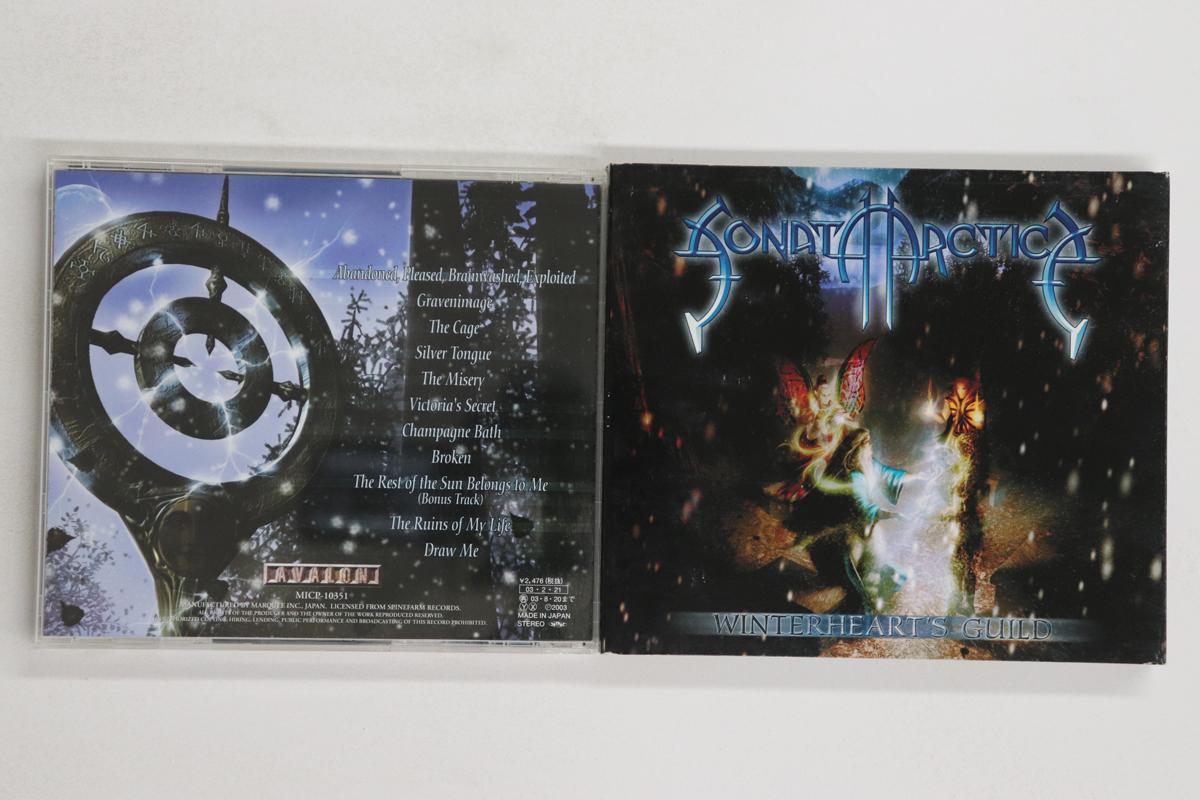 

CD SONATA ARCTICA - Winterheart s Guild MICP10351 AVALON 2003 Japan Metal Used
