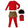 Clearstone Cosplay Halloween Setsubun Scary Red Oni Red Men's
