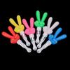 LED Foam Glow Sticks Finger Shaped Bulk Glow Sticks 3 Lighting Modes Gesture Party Supplies Battery Powered Fluorescent Light Props for Parties