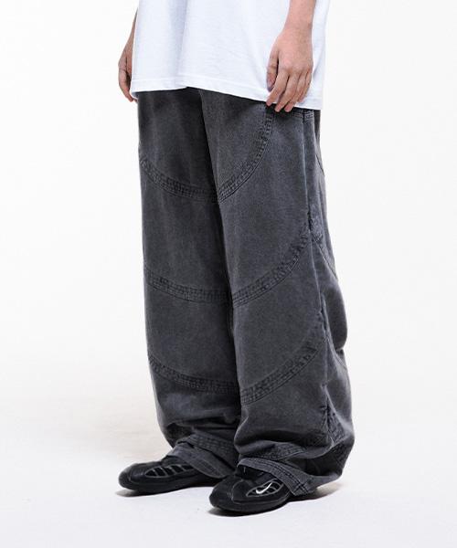 THE COLDEST MOMENT Tcm Vintage Shrimp Pants (Charcoal)