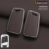 Volkswagen Key Case for Magotan, Passat, Tiguan, Sagitar, Tayron, CC, Lavida - Men's Car Key Shell with Buckle
