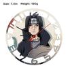 Naruto Sasuke Creative Wall Clock Anime Print Modern Minimalist Hanging Clock  Naruto Shippuden Uzumaki Itachi