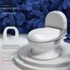 Kids Simulation Potty Toilet, Enlarged Baby Training Toilet for 0-3 Years Old, Boys Girls Potty Basin for Toilet Training