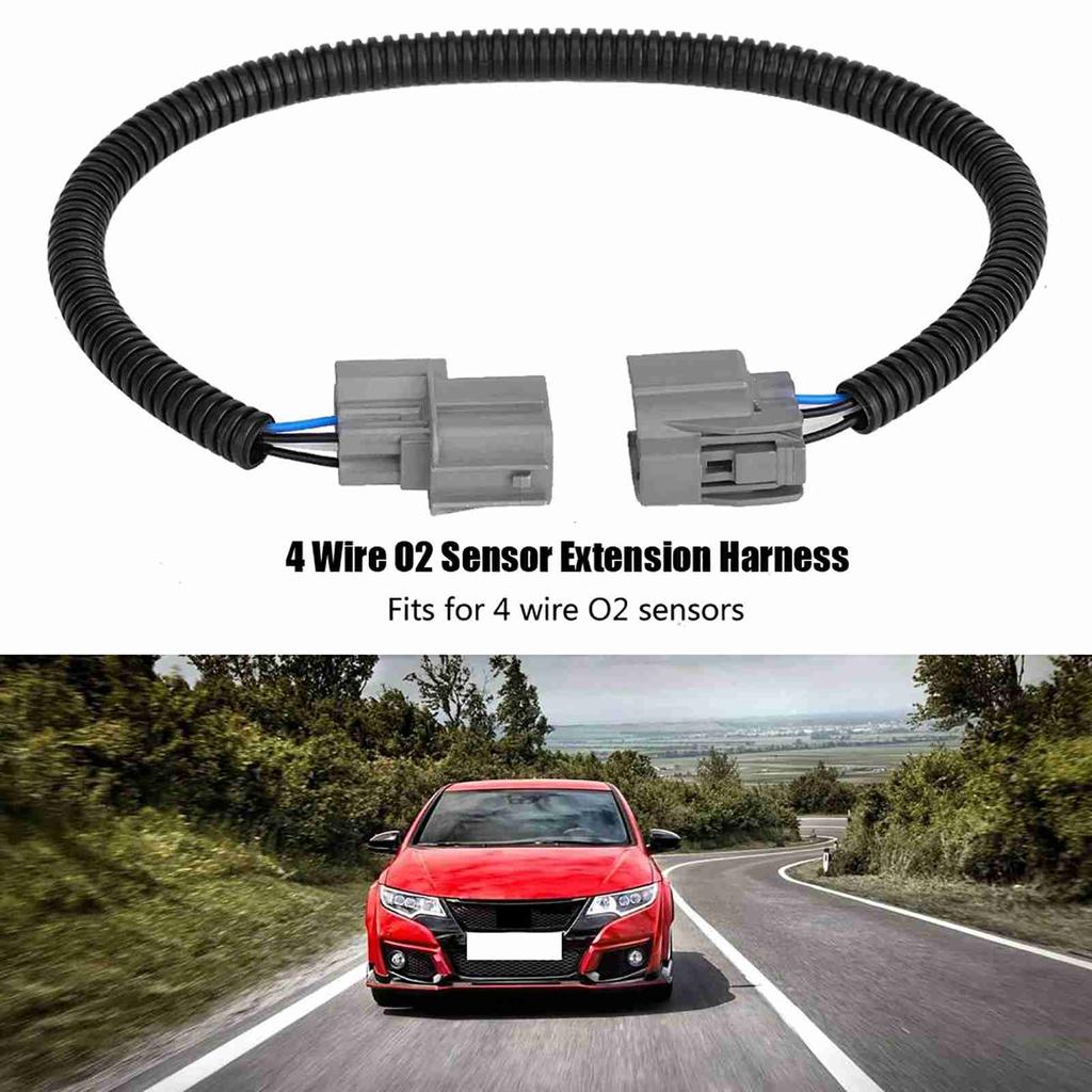   Oxygen Sensor  tension Cable 4 Wire O2 Harness High Quality   Kit For Integra Prelude 60cm Length  
