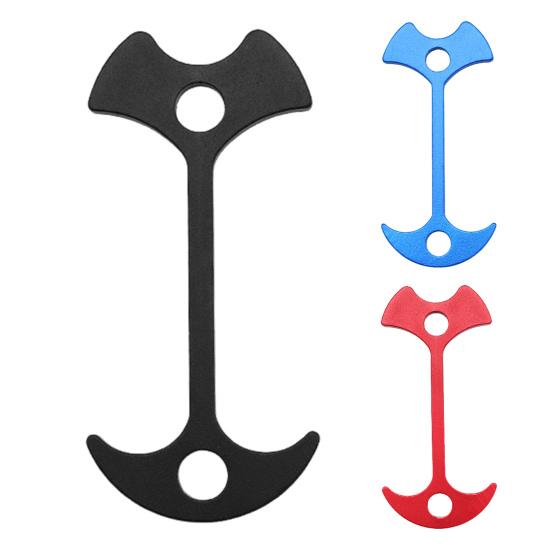 Fishbone Desk Tent Stake Heavy Duty Aluminum Alloy Outdoor Garden Camping Tarp Canopy Awning Windproof Board Plank Board Floor Spike Tent Peg